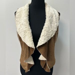 Jou Jou Faux Shearling Vest
